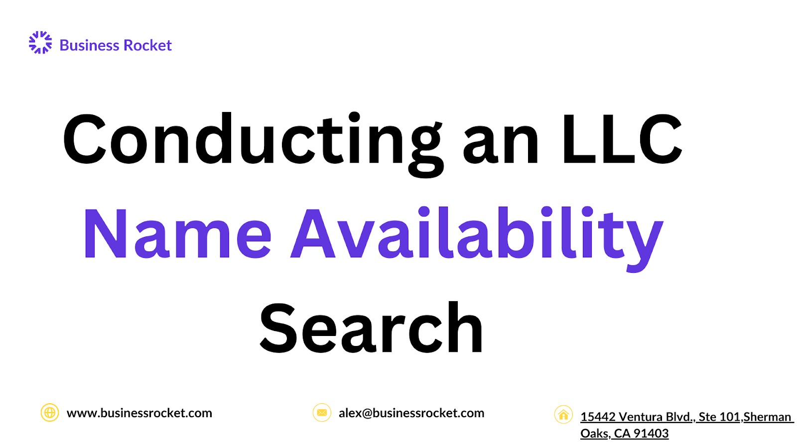 Conduct a Business Entity Search Name in California