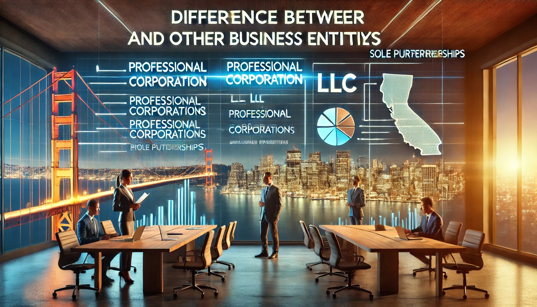 Difference Between Professional Corporation and Other Business Entities 