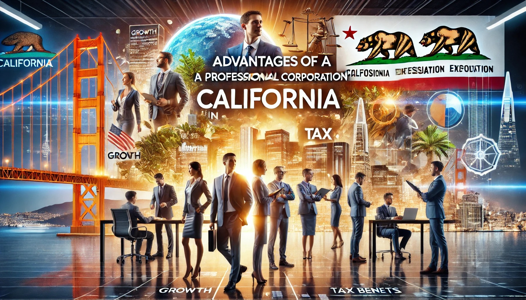 benefits of professional corporation California