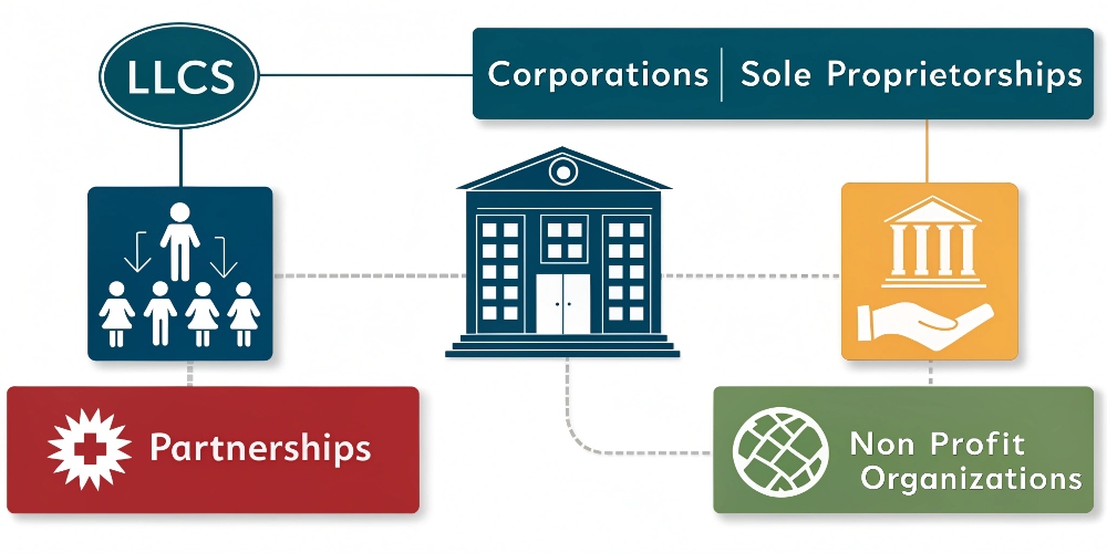 Business Structure Types: LLCs, Corporations, and More