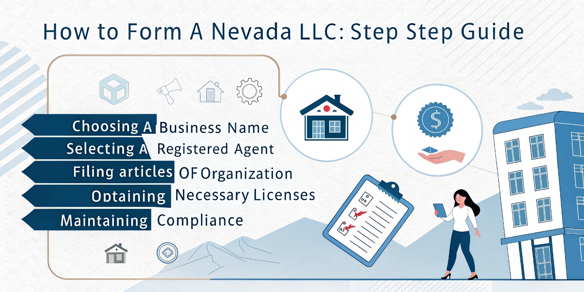 How to Form a Nevada LLC: Step-by-Step Guide