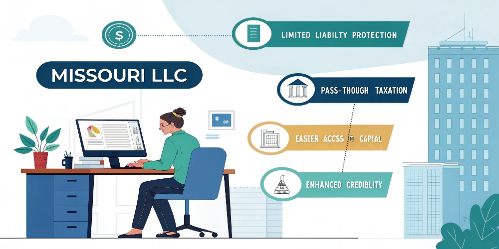 key advantages of forming missouri llc in 2025