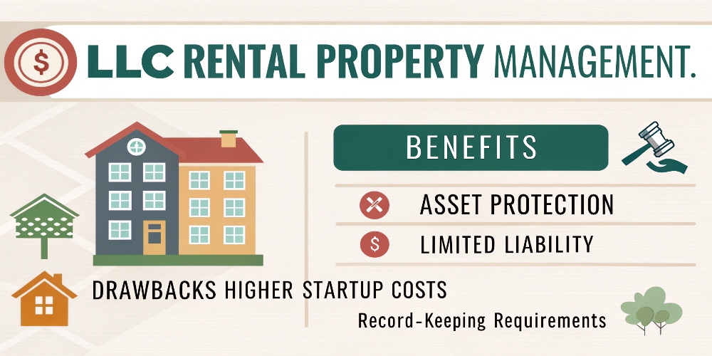 pros and cons of using an llc for rental property