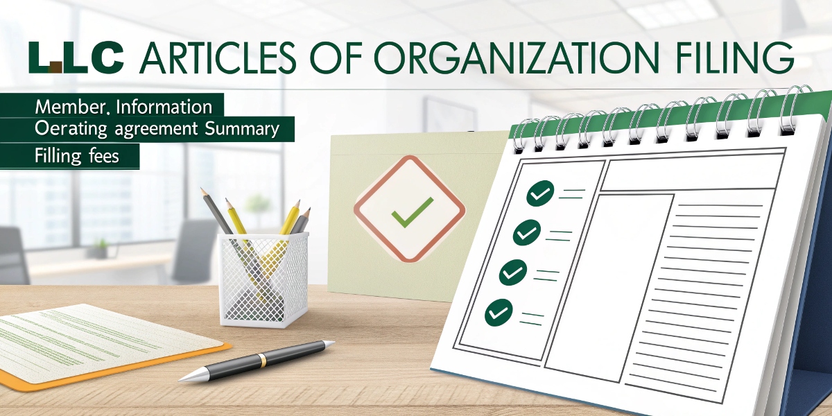LLC Articles of Organization Filing: What’s Included and How Much It Costs