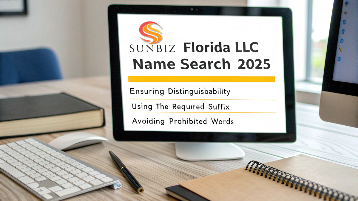Florida LLC Name Search in 2025 - Stet by Step Guide