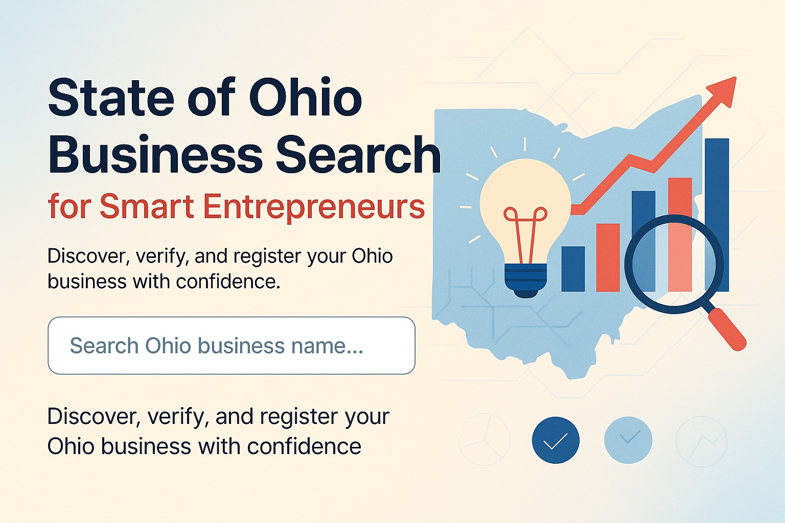 Official State of Ohio Business Search tool as a smart resource for entrepreneurs planning their business.
