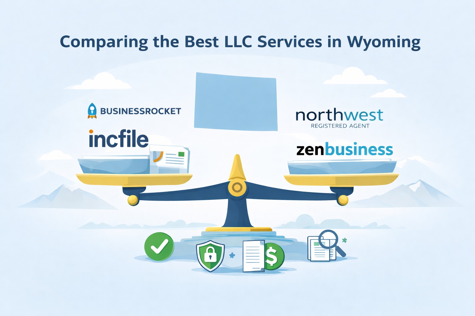 Comparing the Best LLC Services in Wyoming
