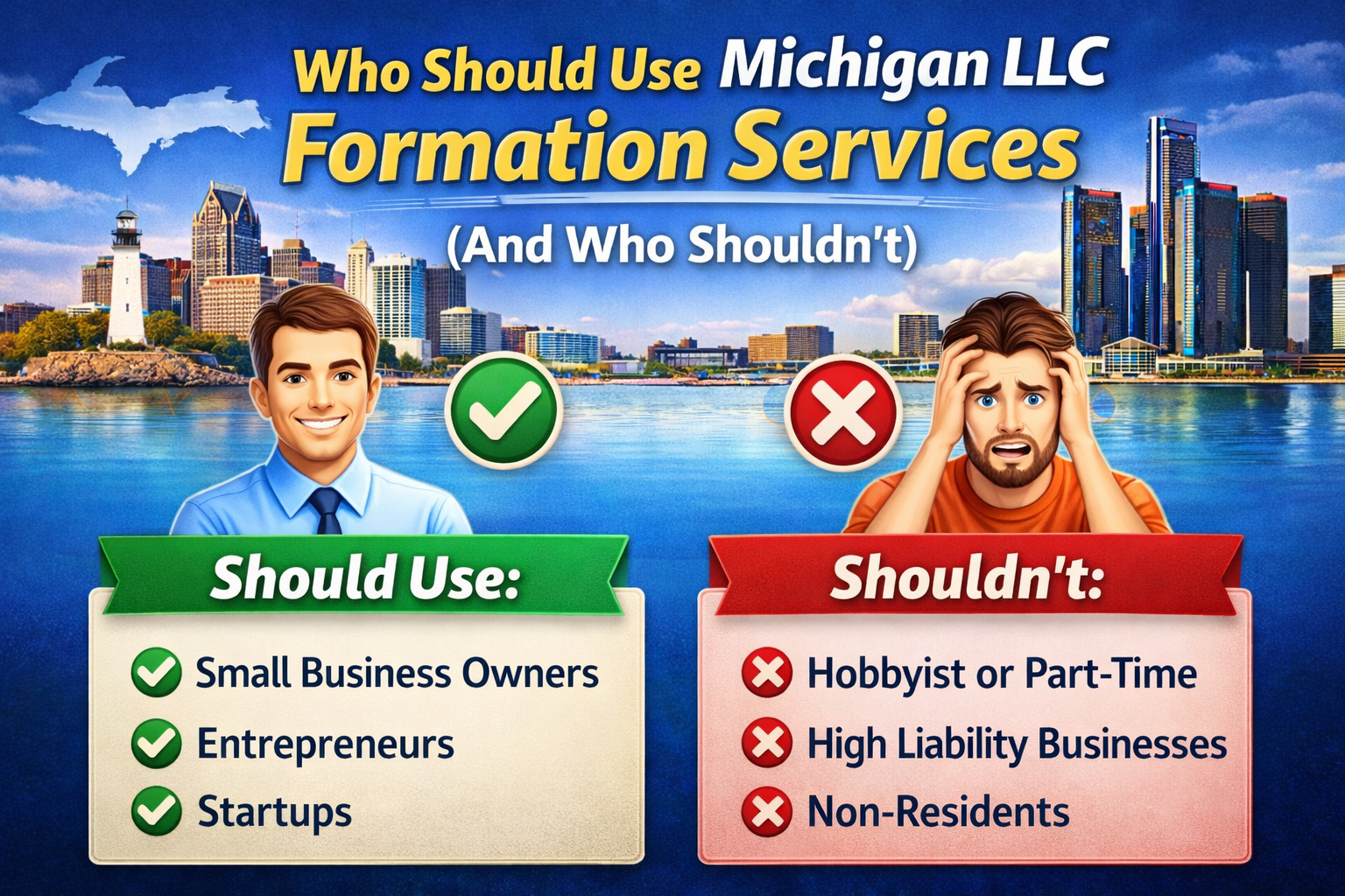 Who Should Use Michigan LLC Formation Services (And Who Shouldn’t)