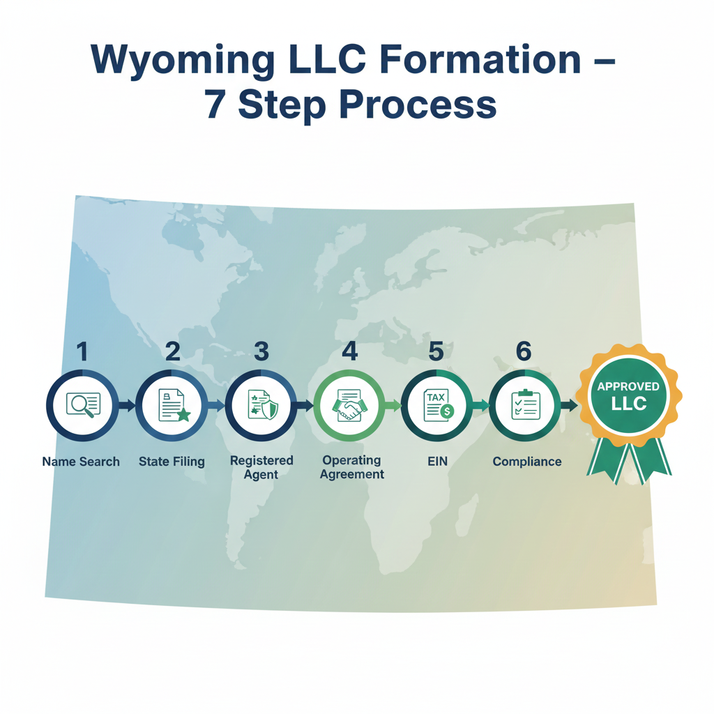 Wyoming LLC Formation: Step-by-Step Guide