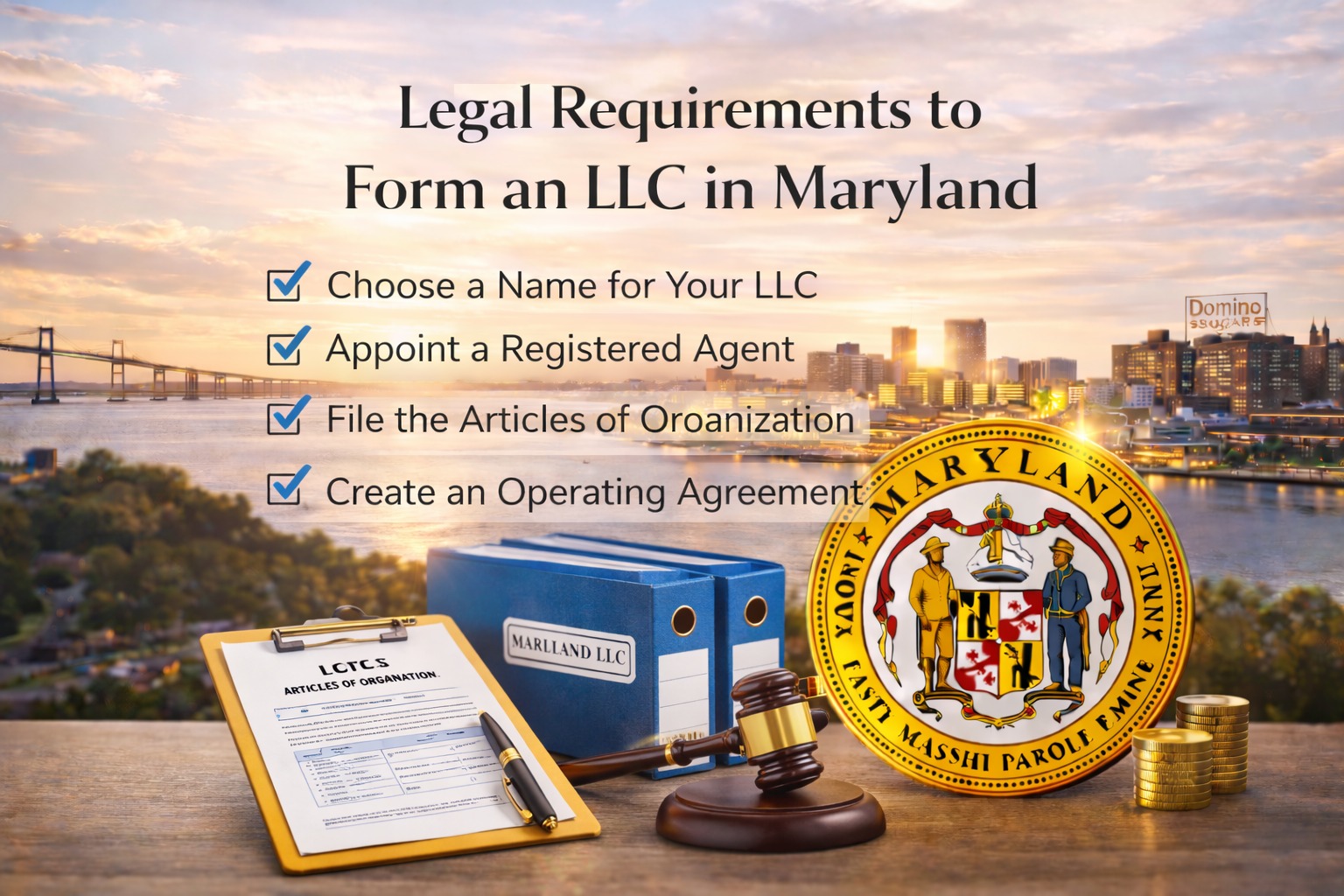 about Legal Requirements to Form an LLC in Maryland