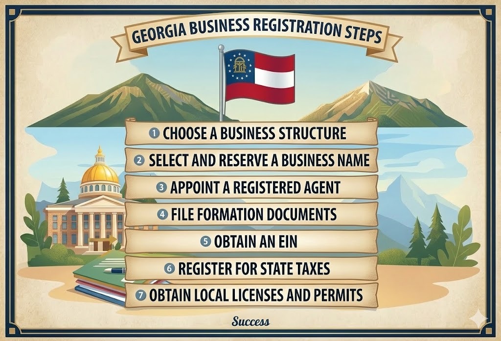 How to Register a New Business in Georgia in 2026