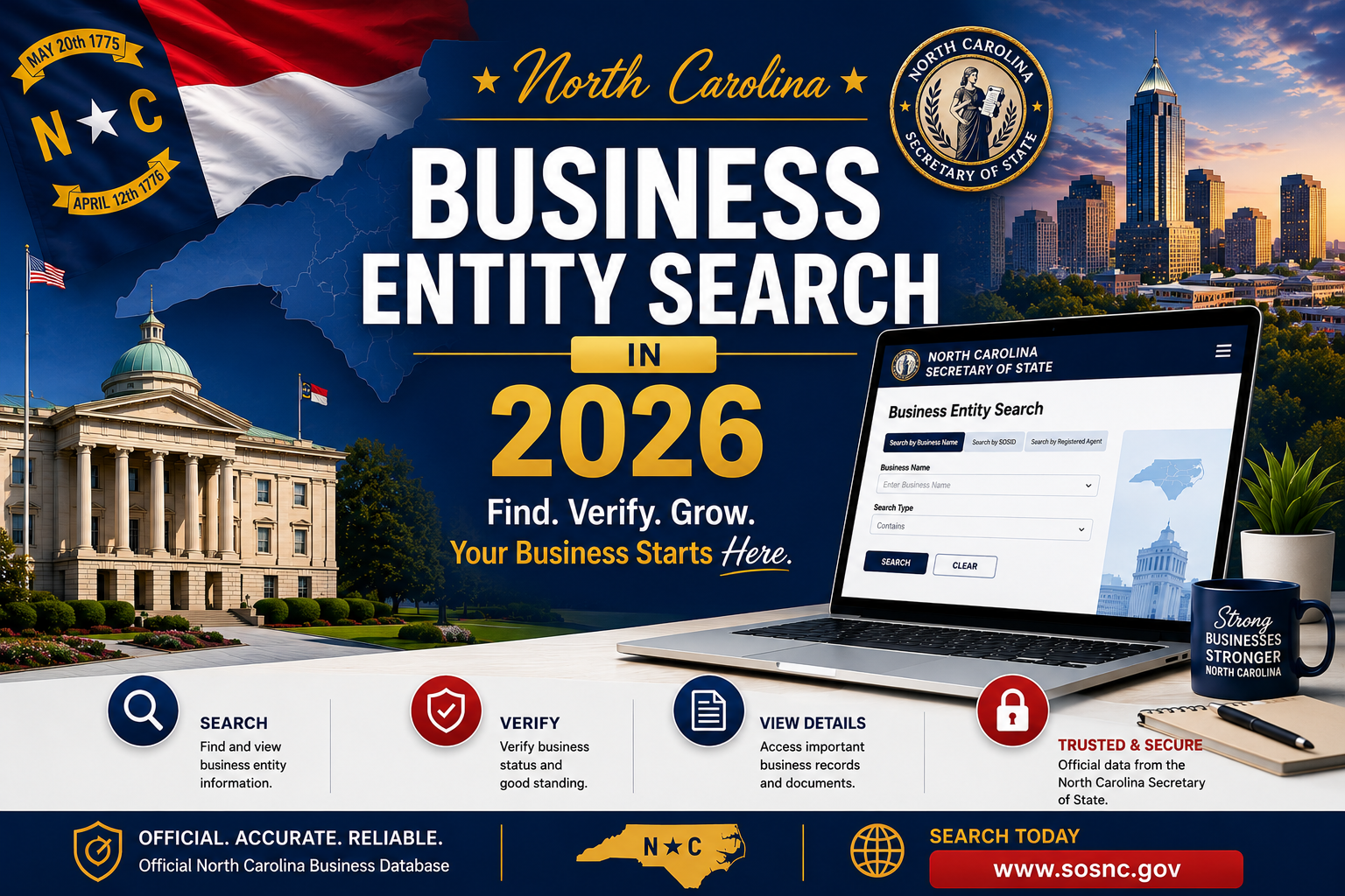 North Carolina Business Entity Search in 2026